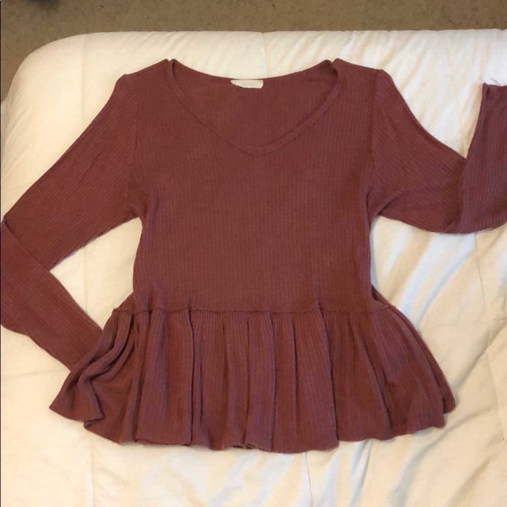 Flattering flowy top